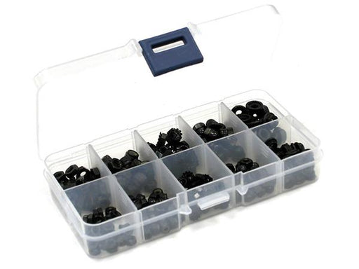 Assorted Replacement Nut & Lock Nut Kit M3 & M4 Sizes w/ Carrying Box