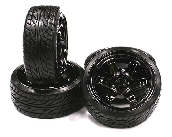 Type XI Complete Wheel & Tire Set (4) for Drift Racing