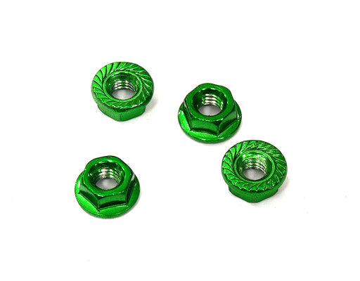 Steel M4 Size Color Wheel Nut 4pcs Set