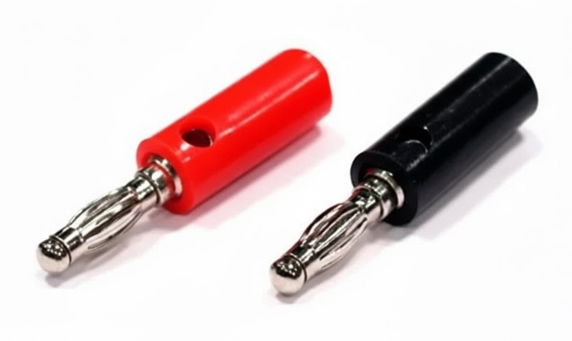 Euro Banana Plug (Male=2pcs)