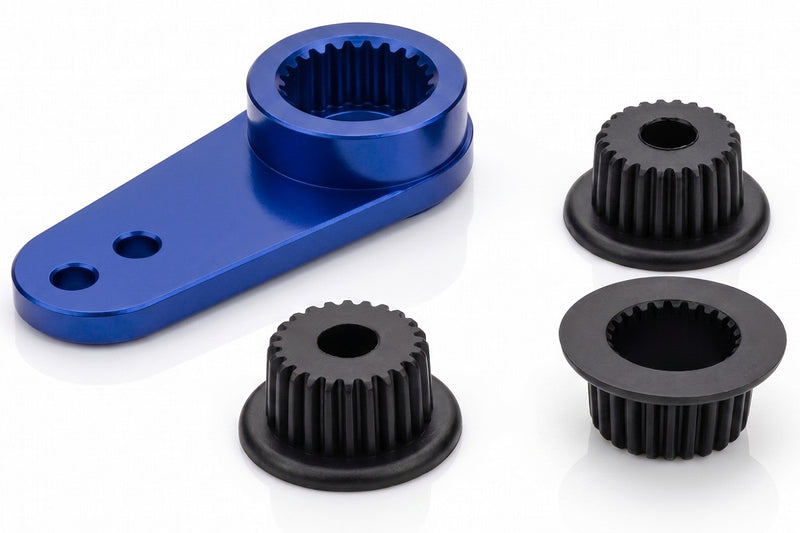 Universal Type Alloy Servo Horn (Single Sided) for 23T, 24T & 25T (r=15, 19mm)
