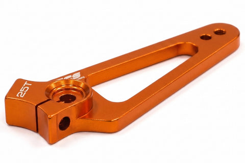 Billet Machined Servo Horn 25T for Futaba Servo (r=35, 38mm Holes)