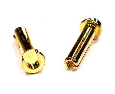 Bullet Type 4mm Male Connector (Length=18mm)