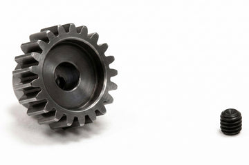 Billet Machined 0.8 Steel 32 Pitch Pinion 21T for BL Applications w/ 5mm Shaft