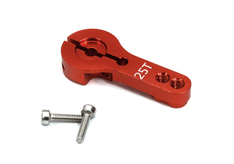 Billet Machined Alloy Servo Horn 25T for Futaba Servo (r=20, 24mm)