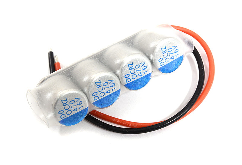High Performance ESC Input Capacitor Set for 2S to 3S Applications