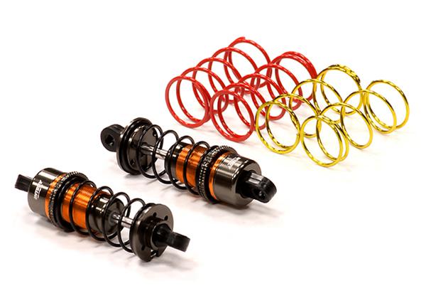 Billet Machined XSR7 Shock Set for 1/10 Touring Car & Drift Car (L=56mm-59mm)