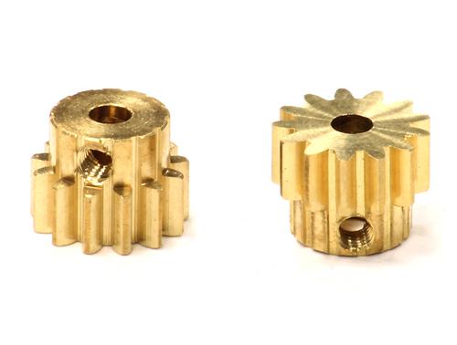 0.8 Pitch Brass Motor Pinion 13T(2pcs) for Rock Crawler MC01 & Super Clod Buster