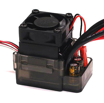 Rock Crawler ESC w/ Cooling Fan (Limit: 55T x 2 Motors)