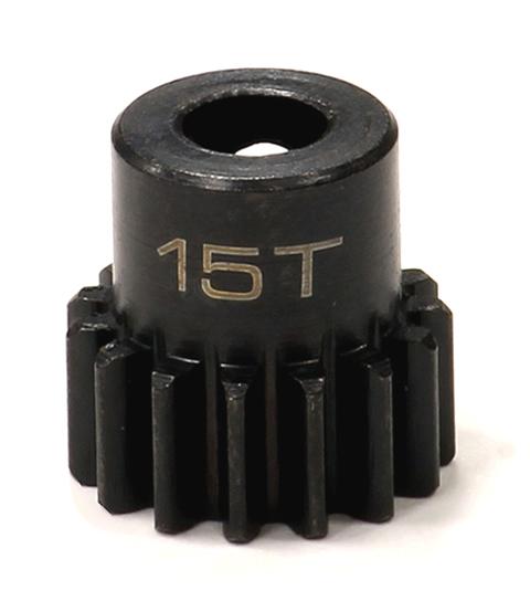 Billet Machined 32 Pitch Steel Pinion 15T for Brushless Applications w/5mm Shaft