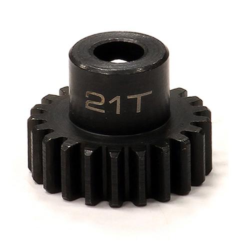 Billet Machined 32 Pitch Steel Pinion 21T for Brushless Applications w/5mm Shaft