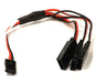 V2 Length 230mm Y-Type 1-to-3 Wire Harness for RX Plug