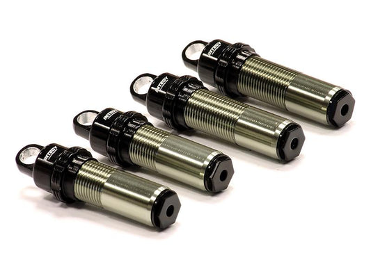 Billet Machined Threaded Shock Body (4) for Axial 1/10 EXO Off-Road