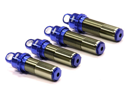 Billet Machined Threaded Shock Body (4) for Axial 1/10 EXO Off-Road