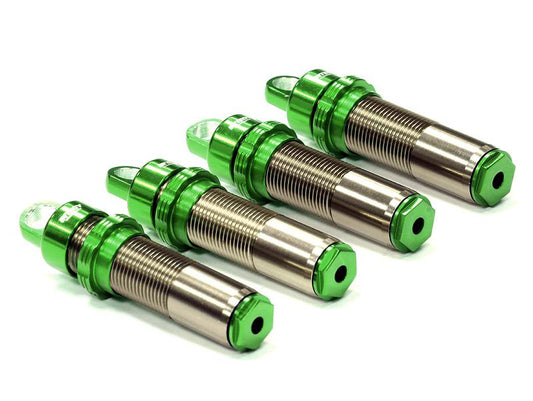 Billet Machined Threaded Shock Body (4) for Axial 1/10 Wraith 2.2