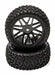 Pre-Mounted 1/10 Buggy 16 Spoke Front 32mm All Terrain Q4026 12mm Hex (OD 87mm)
