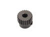 Billet Machined Hard Anodized Aluminum 64 Pitch Pinion 23 Teeth for 0.125 Shaft