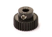 Billet Machined Hard Anodized Aluminum 64 Pitch Pinion 31 Teeth for 0.125 Shaft