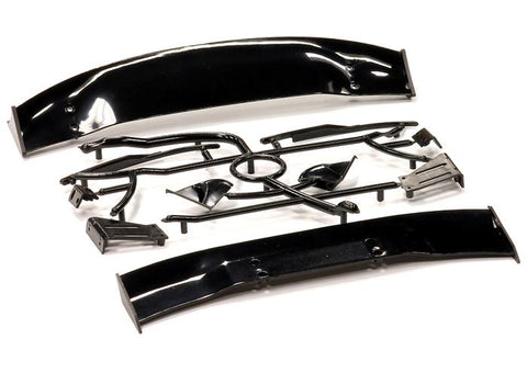 Realistic Pak 1/10 Size Plastic Wing & Option Add-On for Drifting & TC