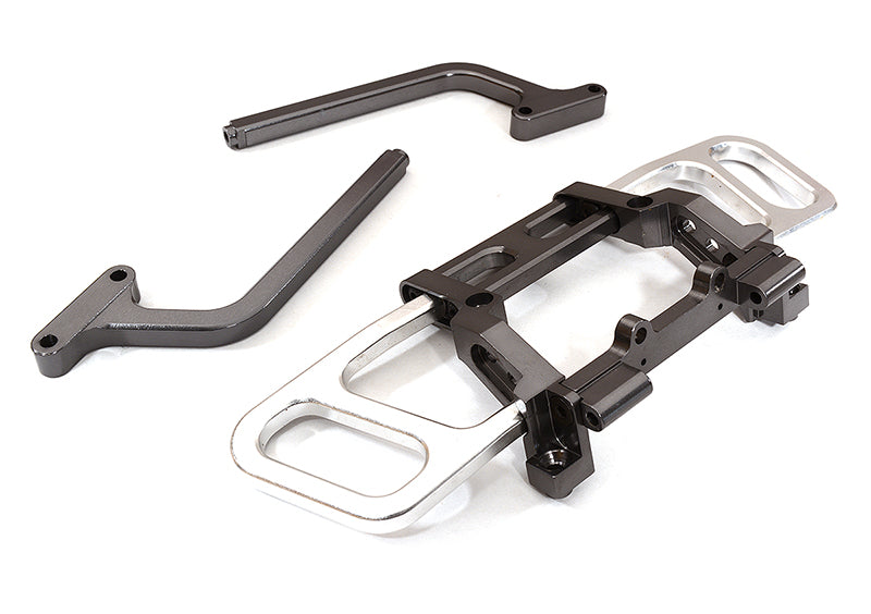 Billet Machined Alloy Front Bumper Guard + Bull Bar for Axial 1/10 Wraith 2.2