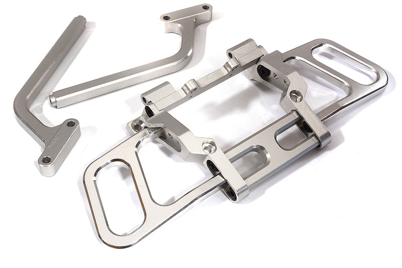 Billet Machined Alloy Front Bumper Guard + Bull Bar for Axial 1/10 Wraith 2.2