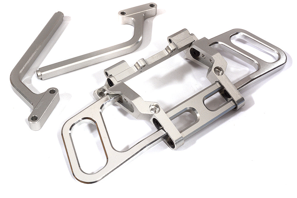 Billet Machined Alloy Front Bumper Guard + Bull Bar for Axial 1/10 Wraith 2.2