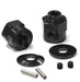 Billet Machined Hex Wheel Hub Set (2) +5 Offset for Axial Wraith 2.2
