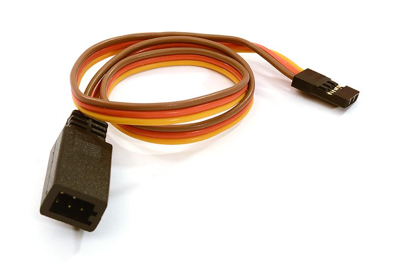 RX-JR Type Y-Extension 300mm 22AWG Servo Wire w/ Single Block Connector