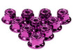 Color Flanged Lock Nut (10) 5mm Size