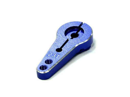 Billet Machined Single Sided Servo Horn 23T for KO & JR Servo (r=20, 24mm Holes)
