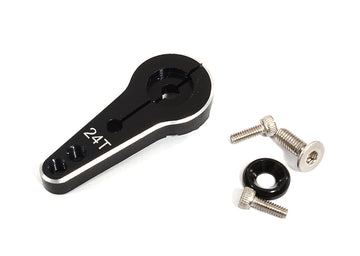 Billet Machined Single Sided Servo Horn 24T for Hitec Servo (r=20, 24mm Holes)