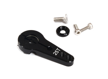 Billet Machined Single Sided Servo Horn 25T for Futaba Servo (r=20, 24mm Holes)