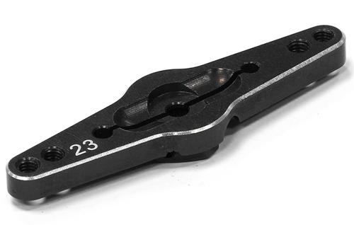 Billet Machined Double Sided Servo Horn 23T for KO & JR Servo (r=20, 24mm Holes)