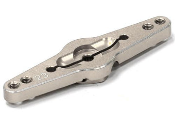 Billet Machined Double Sided Servo Horn 23T for KO & JR Servo (r=20, 24mm Holes)