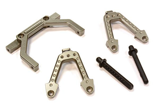 Billet Machined Alloy Front Shock Mount for Axial SCX-10, Dingo & Honcho