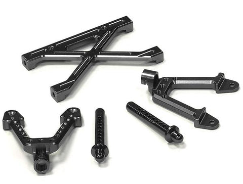 Billet Machined Alloy Rear Shock Mount for Axial SCX-10, Dingo & Honcho