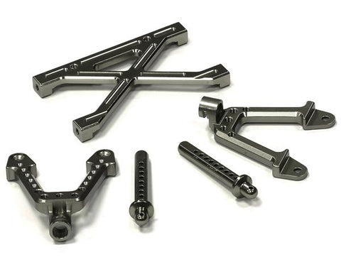 Billet Machined Alloy Rear Shock Mount for Axial SCX-10, Dingo & Honcho