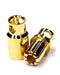 High Current Gold Plated 8mm Bullet Male & Female Connector Set