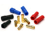 High Current Gold Plated 6mm Bullet Brushless Motor Connector Set