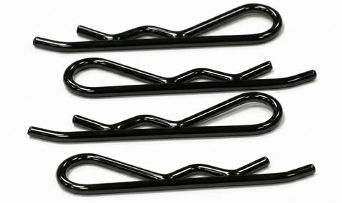 Color Body Clips Large (4) for 1/5 & 1/4 Size Vehicles