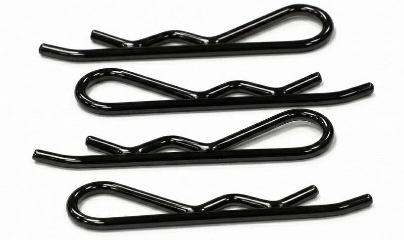 Color Body Clips Large (4) for 1/5 & 1/4 Size Vehicles
