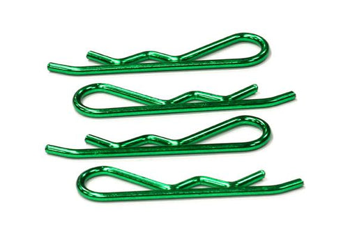 Color Body Clips Large (4) for 1/5 & 1/4 Size Vehicles