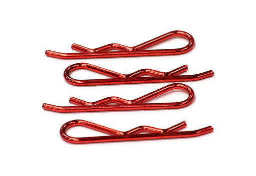 Color Body Clips Large (4) for 1/5 & 1/4 Size Vehicles