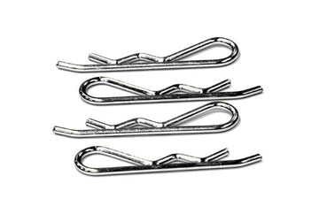 Color Body Clips Large (4) for 1/5 & 1/4 Size Vehicles