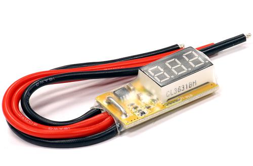 Mini 5V-25V Voltmeter + 30A Current Meter by G.T. Power