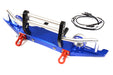 Billet Machined Alloy Front Bumper w/ LED (2) for Axial SCX-10, Dingo & Honcho