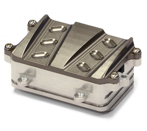 Billet Machined Alloy Receiver / Radio Box for Axial 1/10 SCX-10