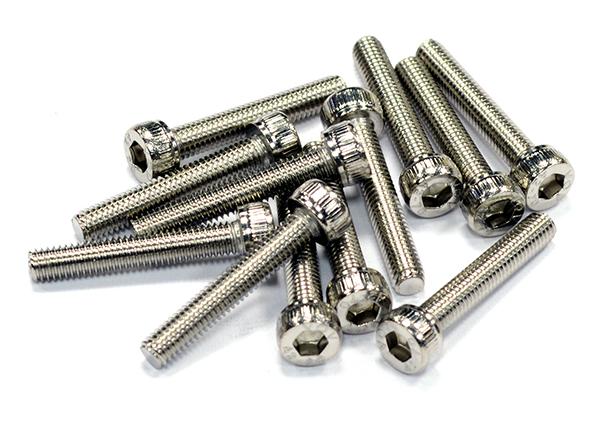 Stainless Steel Socket Head Cap Screw (12) M3x18mm Size