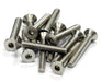 Stainless Steel Countersunk Flat Head Socket Screw (12) M3x20mm Size