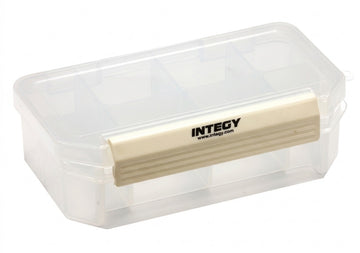 Plastic Storage Box 145x90x40mm for Small Parts & Hardware 8 Compartments